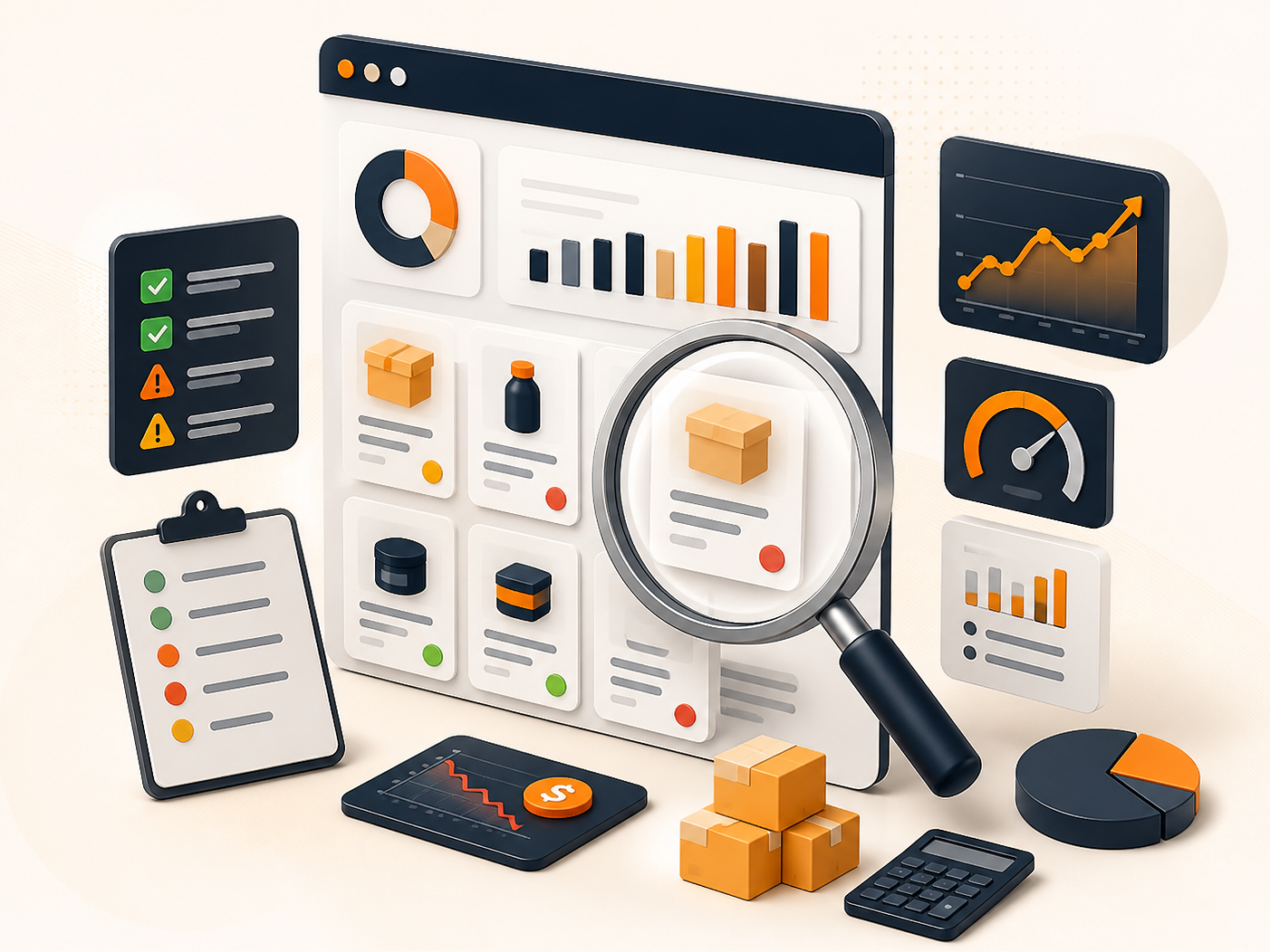 Amazon listing audit dashboard